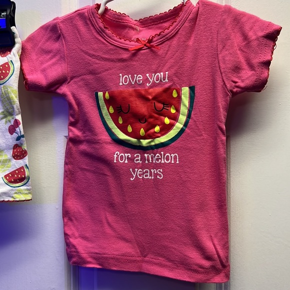Cutie pie dreamers size 24 months pajama set excellent condition - Picture 2 of 4